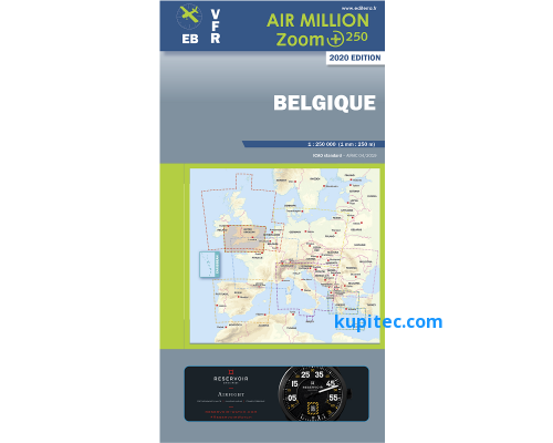 Air Million VFR Karte Belgien 2020