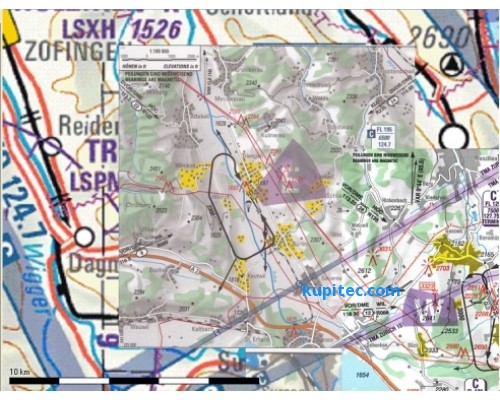 Flight Planner / Sky-Map Sichtanflugkarten AIP Schweiz