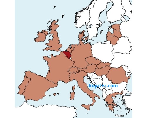 Flymap Intelli-Map Belgien