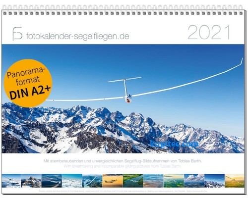 Fotokalender Segelfliegen 2021 DIN A2