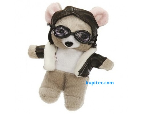 Брелок пилот-мышь с очками