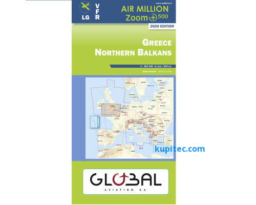 Air Million VFR Karte Griechenland Nord 2020