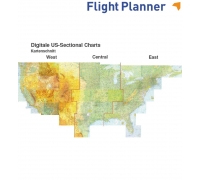 Flight Planner / Sky-Map US-Sectional Karten, West
