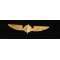 Значок для пилота крылья, Gold, 35 mm