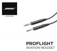 Кабель для гарнитуры Bose ProFlight 2, штекер авиационного стандарта, bluetooth