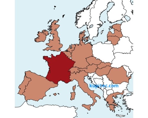 Flymap Intelli-Map Frankreich