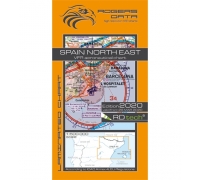 Rogers Data VFR Karte Spanien Nord-Ost 2020