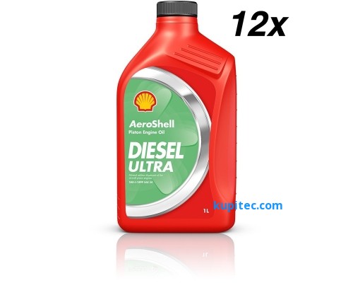 Масло AeroShell Oil Diesel Ultra, упаковка 12 x 1