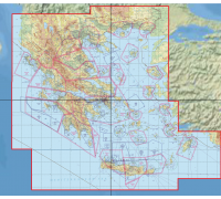 Flight Planner / Sky-Map VFR-Karte Griechenland