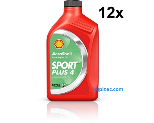 Масло AeroShell Öl Sport Plus 4, упаковка 12 x 1 литр