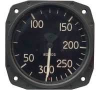Индикатор скорости полета, дальность 40-300 узлов