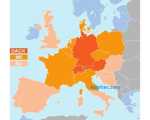 Flight Planner / Sky-Map Kartenpaket Deutschland und Nachbarländer