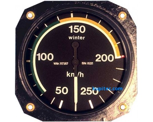 Указатель скорости полета 6 FMS 2, диапазон 0-250 км / ч