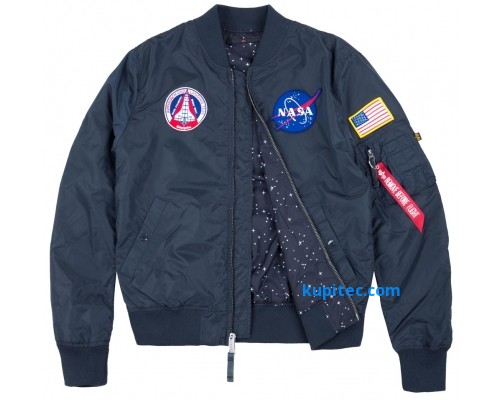 Куртка пилота "MA-1 TT NASA" от ALPHA