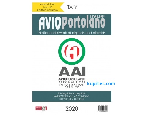 Avioportolano Italy 2020 (Englische Ausgabe)