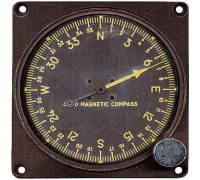 Гироскопический магнитный компас, диаметр корпуса 125 мм