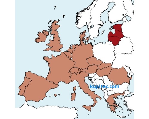 Flymap Intelli-Map Baltische Staaten