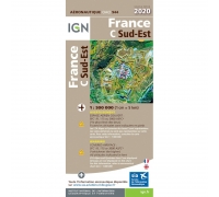 ICAO Karte Frankreich, Süd-Ost, Blatt 4