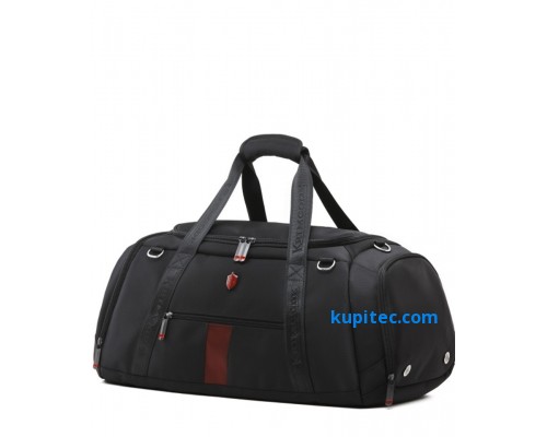 Спортивная сумка Krimcode Duffel Bag - объем 50 литров, черная (KSTL01-1N0SM) Krimcode